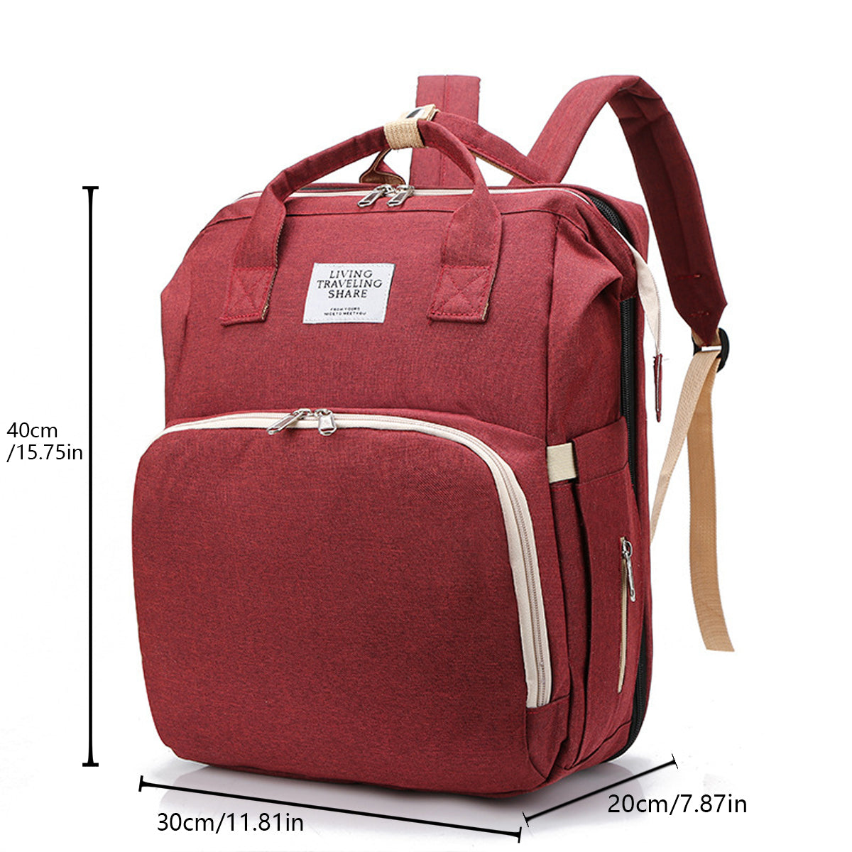 VendiVilani™ - Foldable bed diaper bag