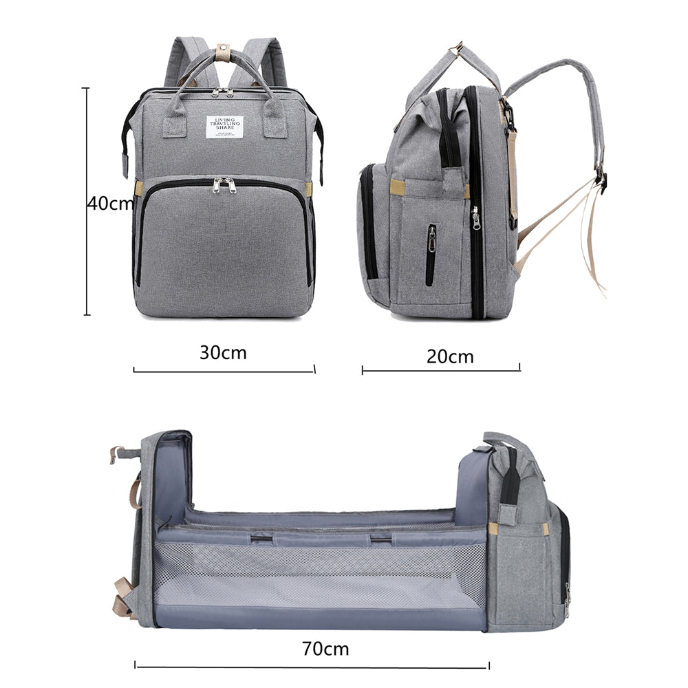 VendiVilani™ - Foldable bed diaper bag